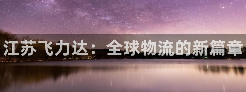 多多28注册链接教程：江苏飞力达：全