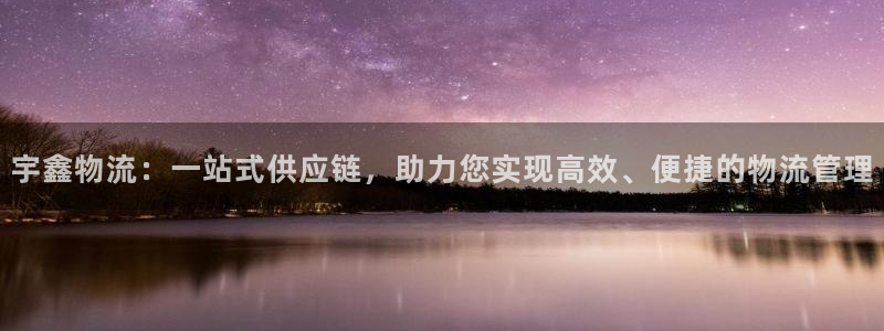 多多28体育下载：宇鑫物流：一站式供